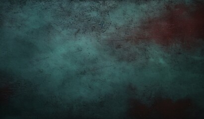 Fototapeta premium Black Chalkboard Background with Gloomy Green Texture