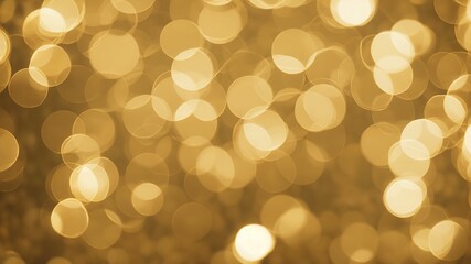 background with golden bokeh