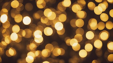 Fototapeta premium golden bokeh background - Generative AI