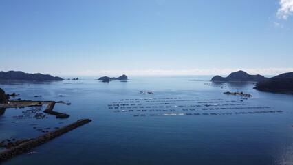 Obraz premium 水平線