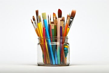 Fototapeta premium Painting and sketching art accessories