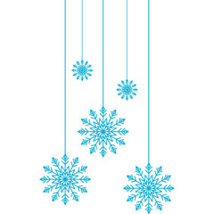 Winter Snowflake Hanging Decoration