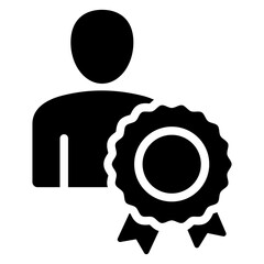 Quality Glyph Icon