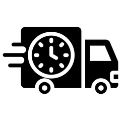 Delivery Glyph Icon