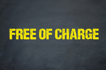 Free of charge	
