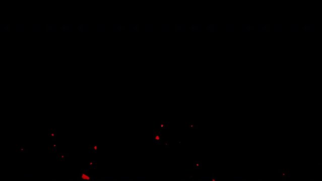 Middle Blast Confetti Heart Particles comes with alpha channel which you can use directly in your project without removing the background.