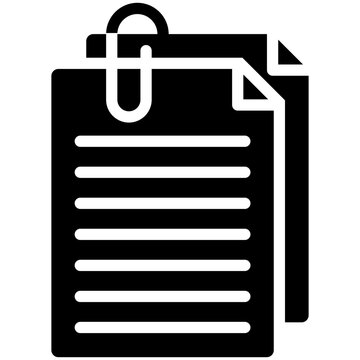 Attachment Glyph Icon