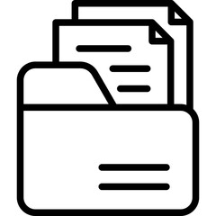 Folder Outline Icon