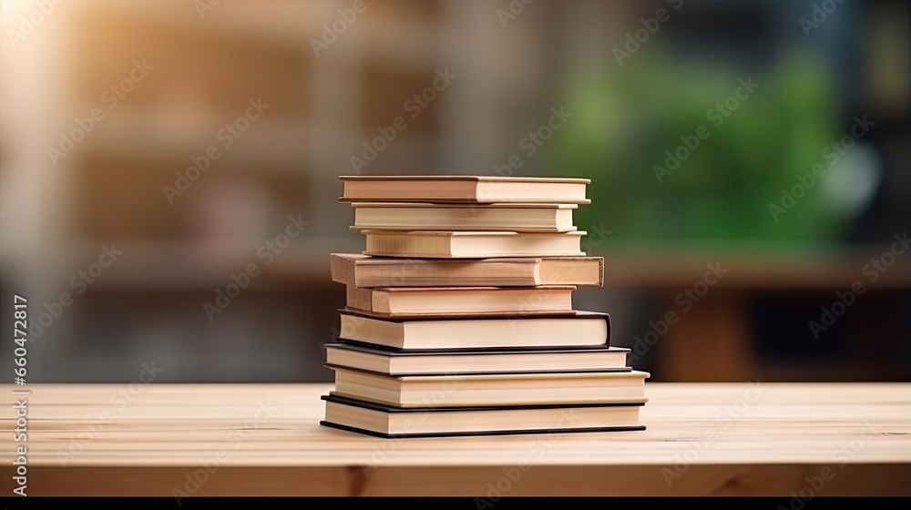 Poster online course education or e learning depicted by computer study technology and a book icon on a sta