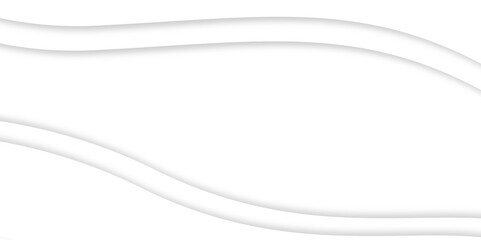 Abstract minimalistic seamless white and grey pale geometric pattern background. White abstract paper cut template background. Vector abstract background with soft gradient color and dynamic shadow.