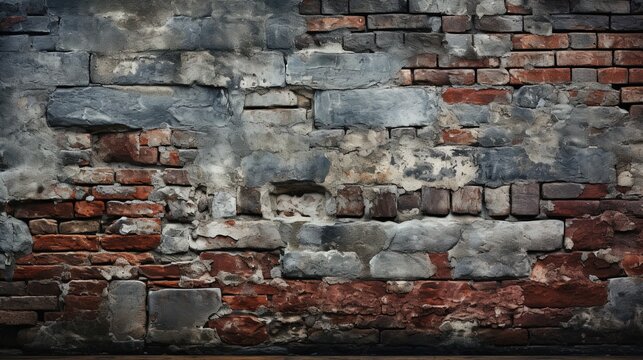 Fototapeta grey brick wall background  
