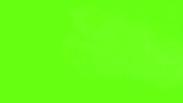 Muzzle flash gunshot green screen. High quality 4k footage