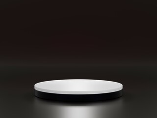 white pills on black background