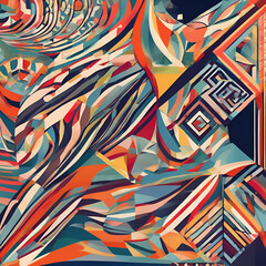 Fototapeta na wymiar abstract background with lines, pattern, wallpaper, design, lines, Ai generated 