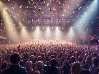 Obraz premium crowd at concert music
