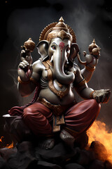 Fototapeta premium Ganesha! Template / Banner for your best design