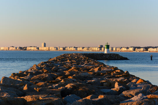 coucher de soleil, Pornichet, 44, Loire Atlantique , France