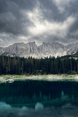 Lago di Carezza, Dolomites, Italy