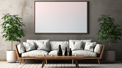 Sample frame set against a comfortable taupe bedroom backdrop.