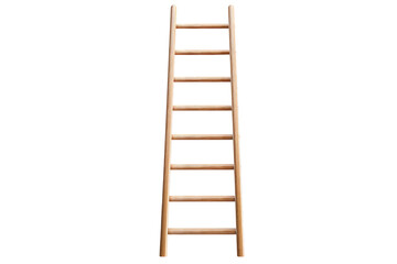 Rolling ladder. isolated object, transparent background