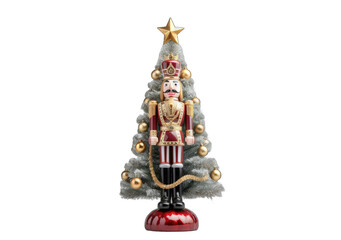 Jingle Bell Joy: A Festive Christmas Tree Toy Extravaganza on Transparent Background