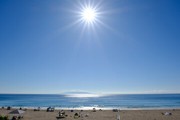 伊豆白浜　夏の朝