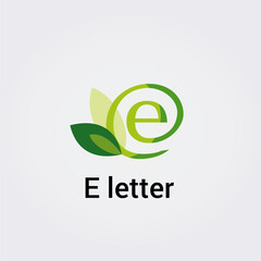 Icone Lettre E pour Design Logos, Symbole, Illustration Pictogramme Monogramme pour Business, Variations Alphabet Isolé Silhouette