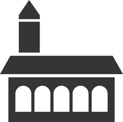 home icon flat vector 