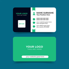 Doctor business card design template for your hospital