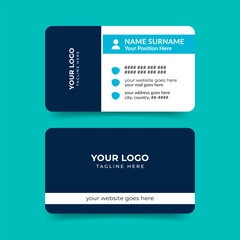 Business card design for medical doctor