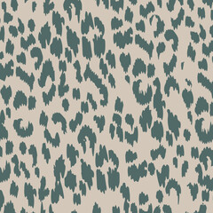 Seamless Animal Leopard Cheetah Fur Print Pattern Vector