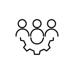 staffing icons symbol vector elements for infographic web