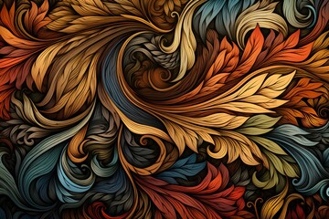 complex intricate pattern background for websites applications and graphic resources