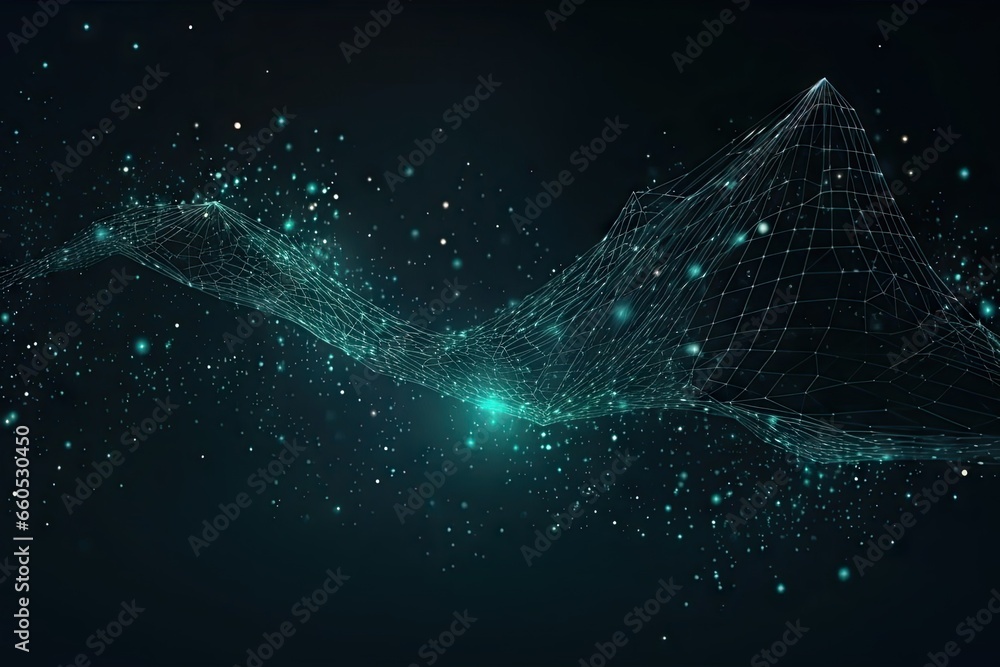 Poster abstract digital energy. exploring futuristic light. glowing lines. modern tech concept. dynamic lig