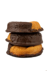 donut cake with cocoa bath
