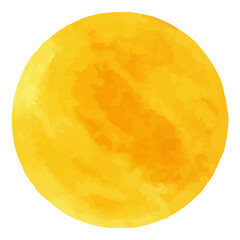 Watercolor shapes dots. Watercolors blobs. Colorful watercolor hand painted circles. Round stains