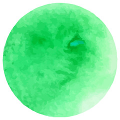 Watercolor shapes dots. Watercolors blobs. Colorful watercolor hand painted circles. Round stains
