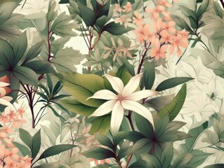 pattern with flowers