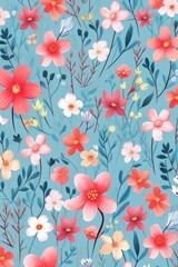 seamless floral pattern