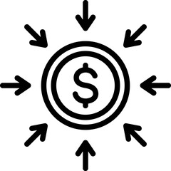 Fundraise Outline Icon