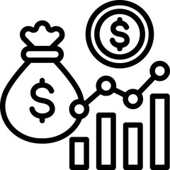 Analytics Outline Icon