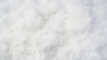 White fluffy soft wispy fibers densely packed together HD texture background Highly Detailed