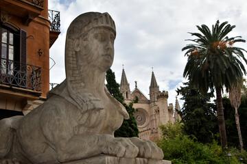 Sphinx in Palma de Mallorca © JS