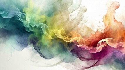 Various colored smoke backgrounds.