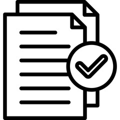 Validation Outline Icon