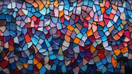 A colorful mosaic HD texture background Highly Detailed