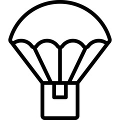 Dropship Outline Icon