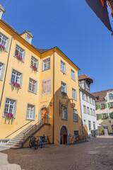 Meersburg, Kleinstadt am Bodensee in Deutschland