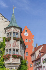 Meersburg, Kleinstadt am Bodensee in Deutschland