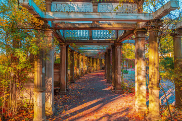 Catherine Park in golden autumn. Pushkin (Tsarskoe Selo)